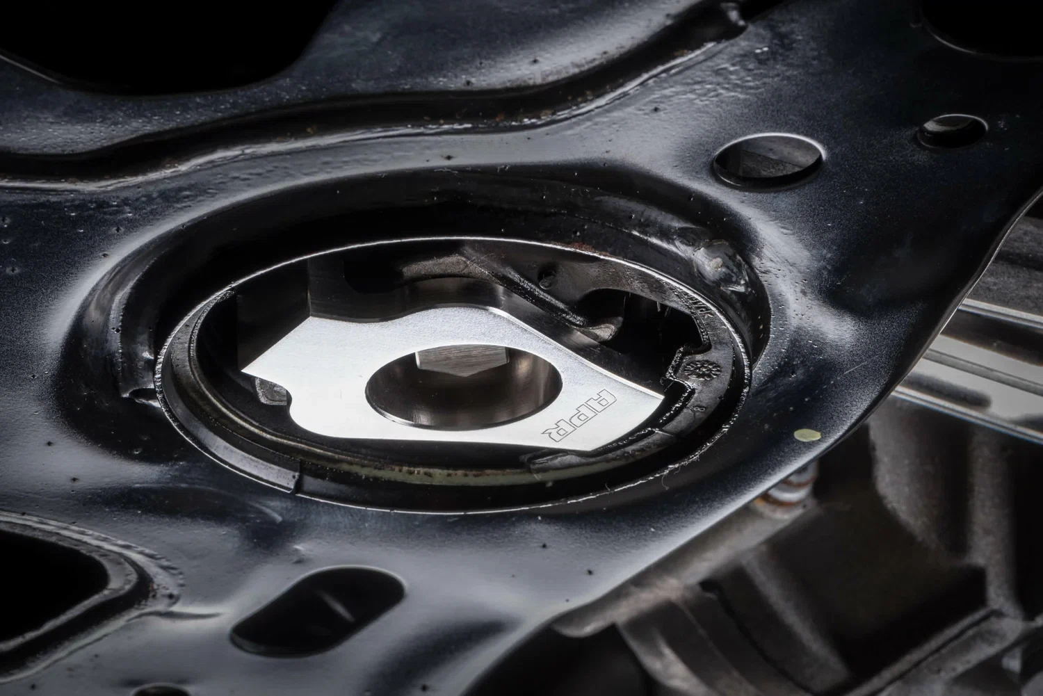 APR Billet Stainless-Steel Dogbone _ Subframe Mount Insert MQB (V2) - MS100142
